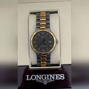 Longines Ti‎ Conquest Titanium 18k Gold Plated Quartz Unisex watch